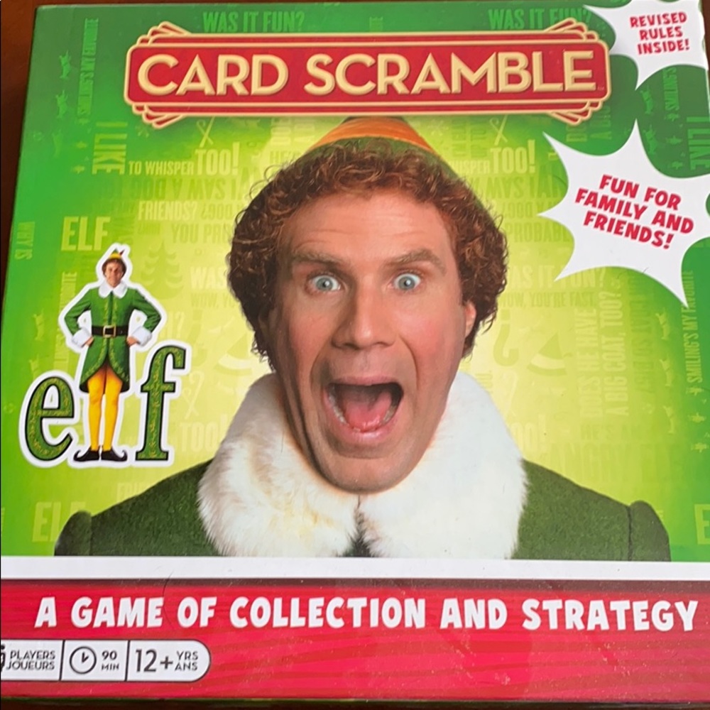elf Card Scramble game